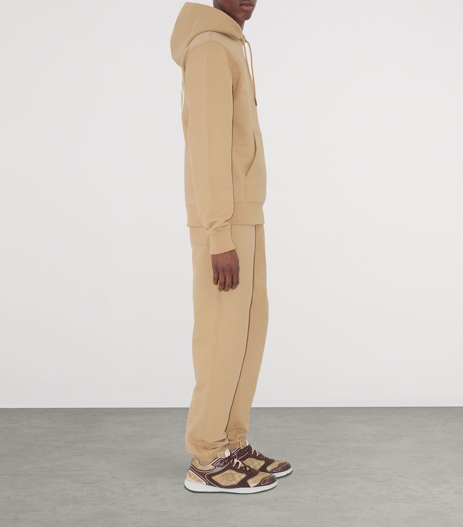 Cotton Knight Stamp Hoodie FLAX Image 3