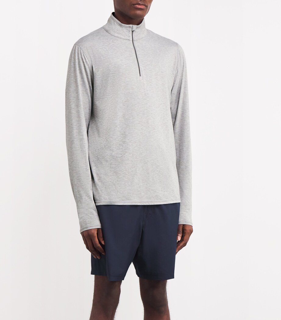 Ease Performance 2.0 Half-Zip Sweatshirt HEATHER GREY Image 3