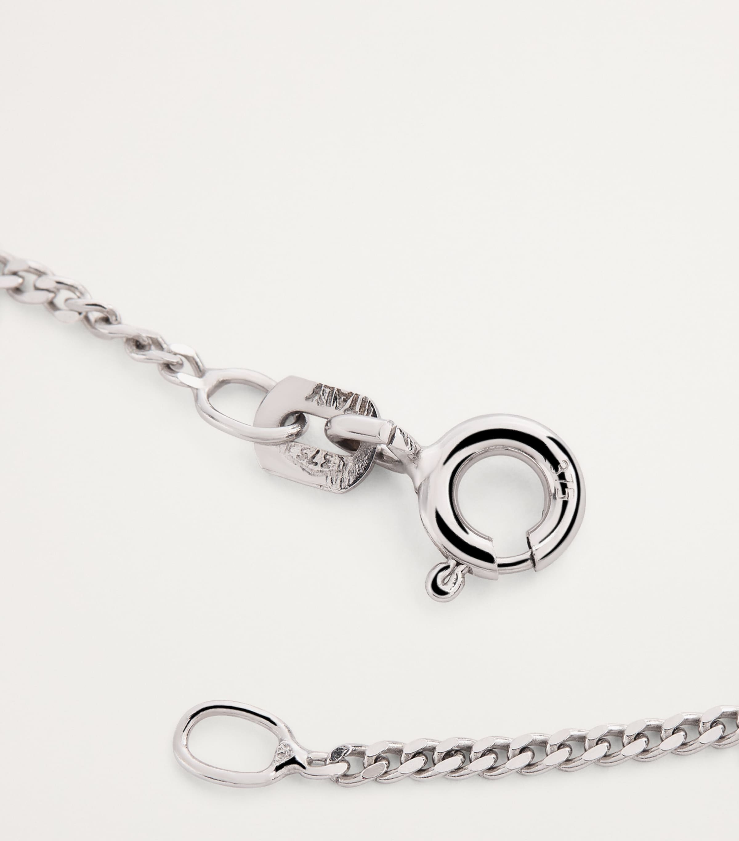 Astrid & Miyu White Gold Bold Miyu Necklace White Gold Image 5