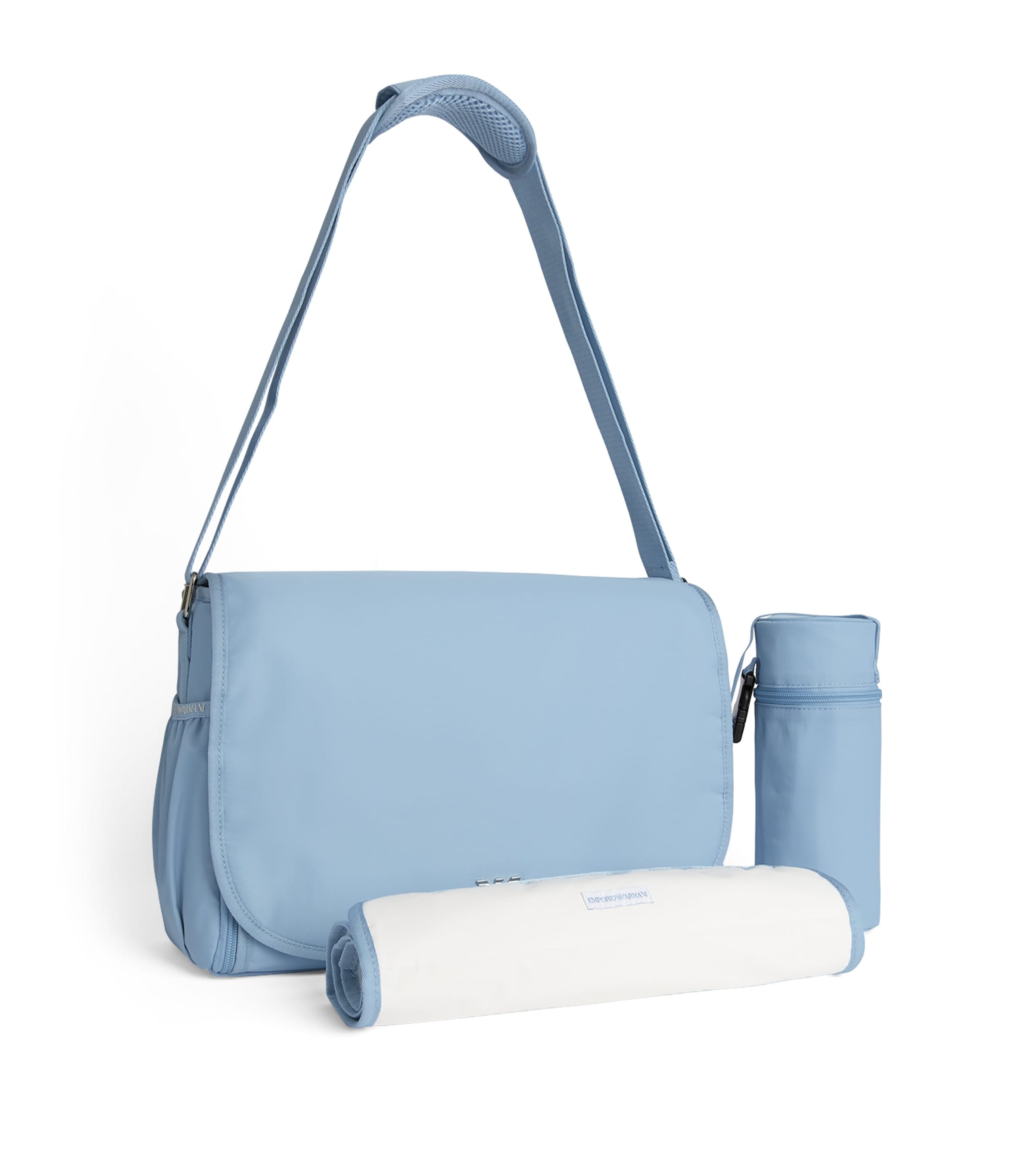 Emporio Armani Kids Blue Changing Bag | Harrods UK