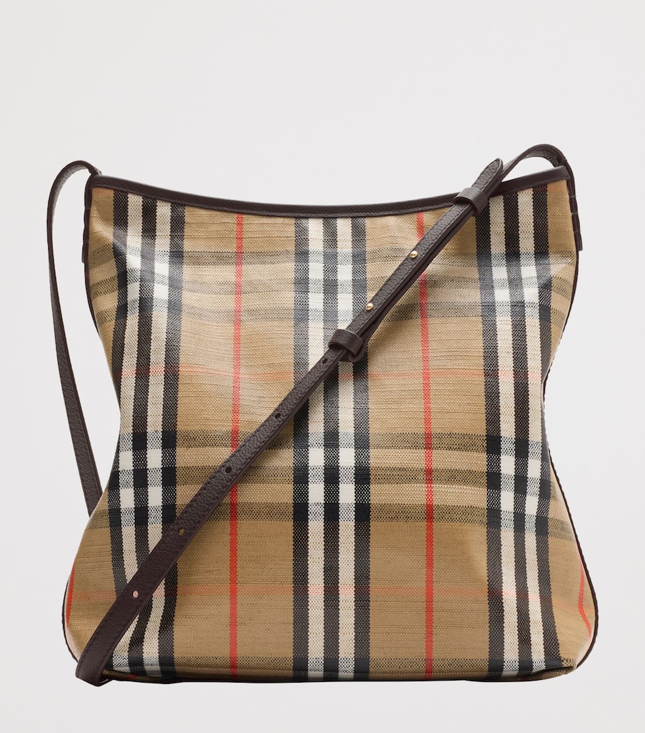 Small Canvas Highlands Shoulder Bag SAND Image 3