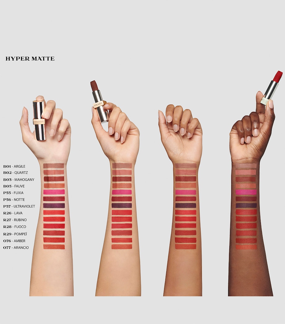 Prada Monochrome Hyper Matte Lipstick O76 Image 3