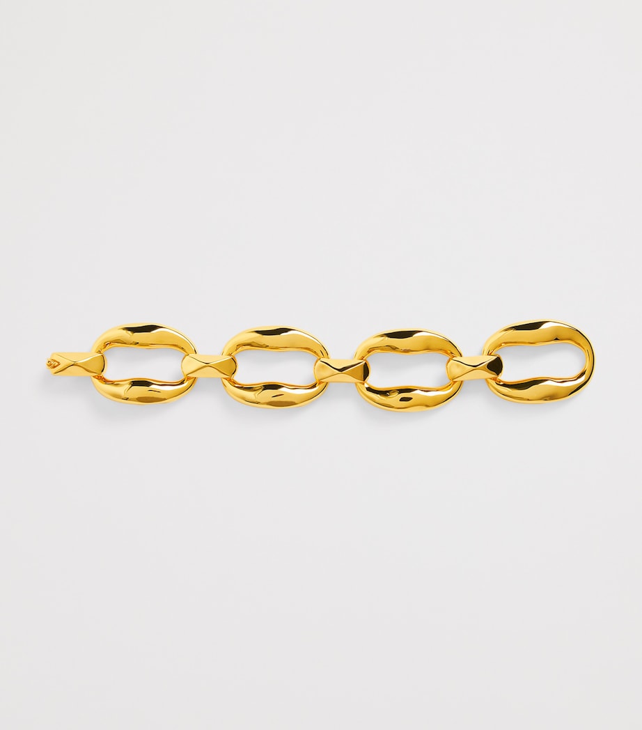 Gold-Plated Molten Link Bracelet GOLD Image 3