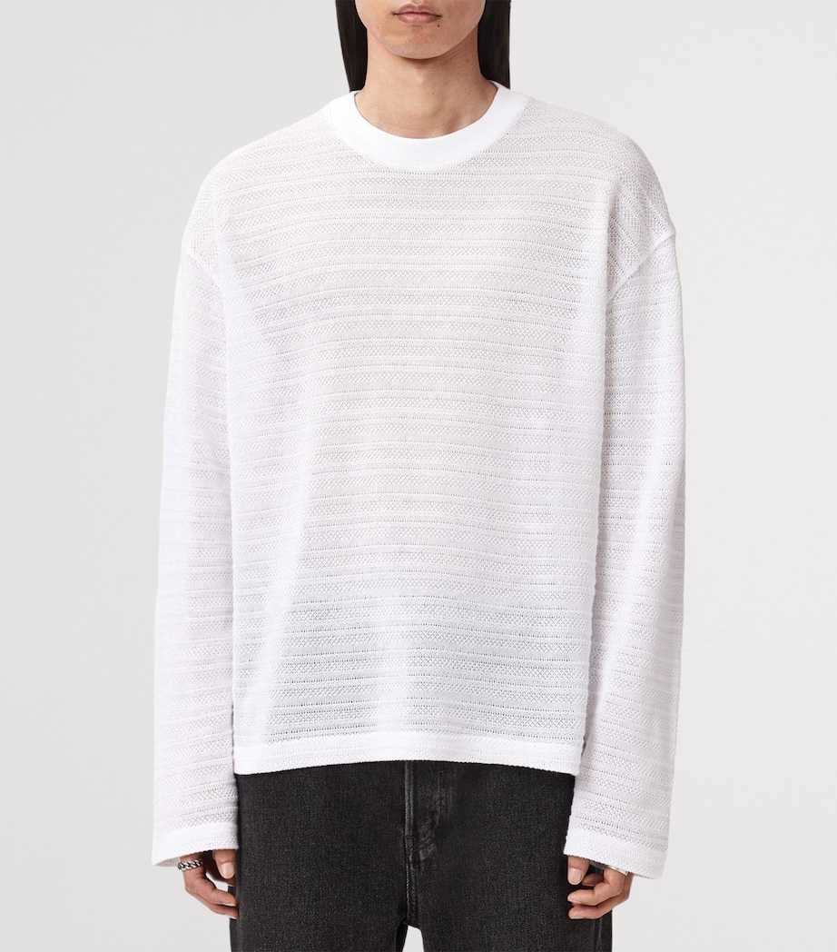 Organic Cotton Cove T-Shirt ASHEN WHITE Image 4