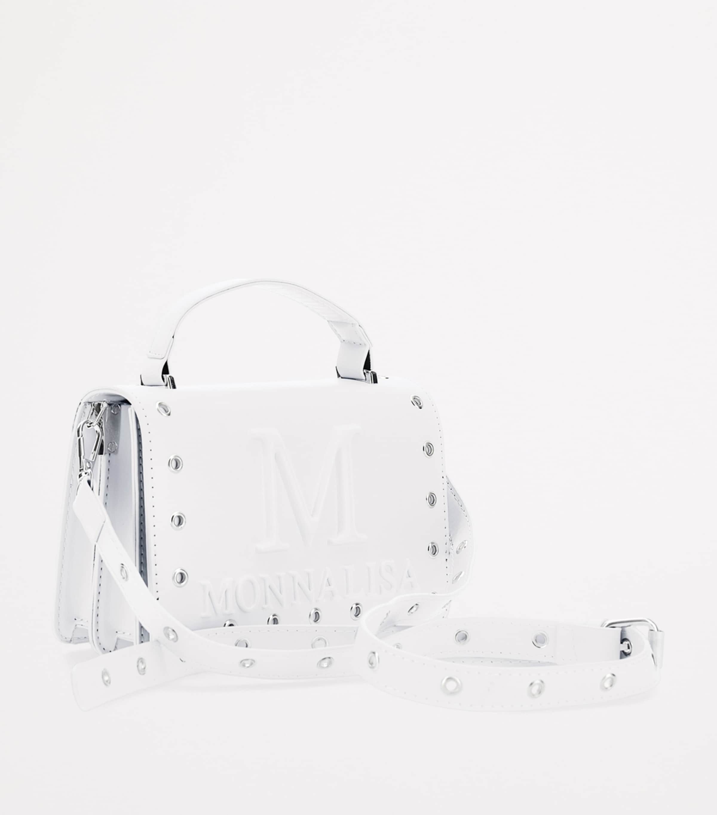 Monogram Top-Handle Bag BIANCO Image 3
