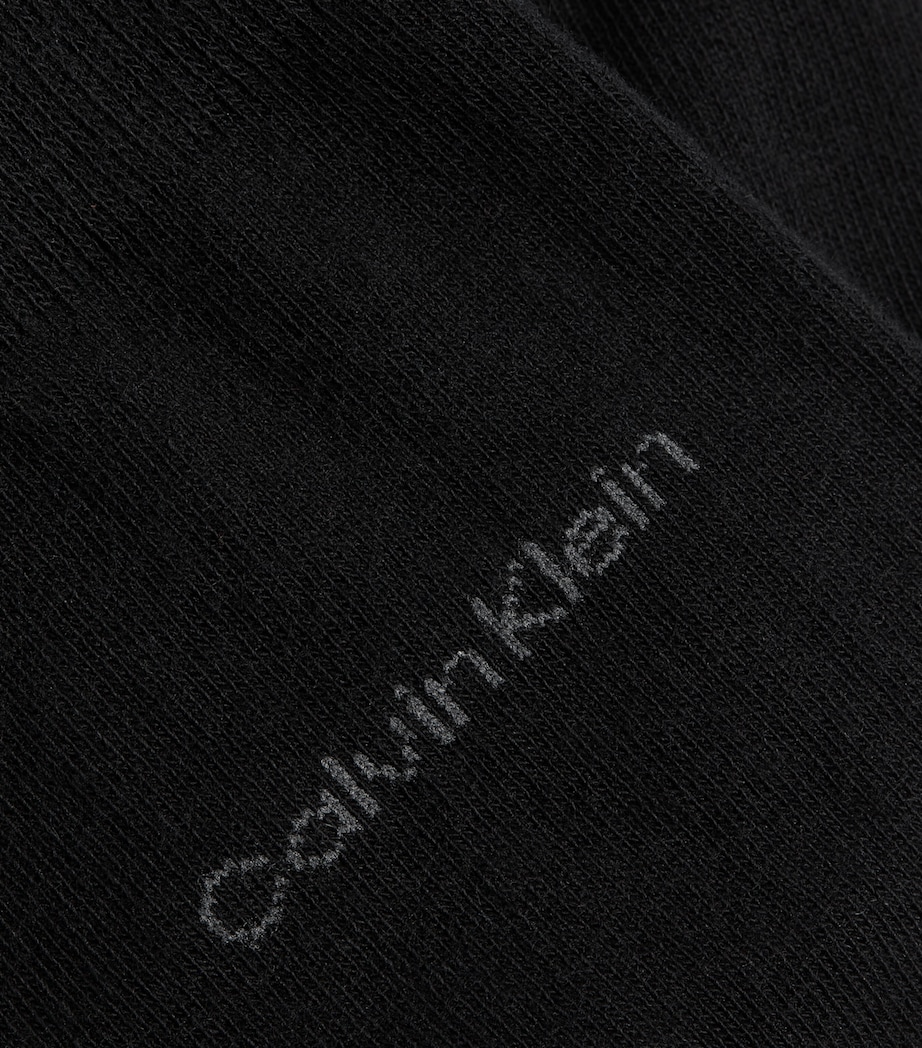 Cotton-Blend Socks (Pack of 3) 001/BLACK Image 2