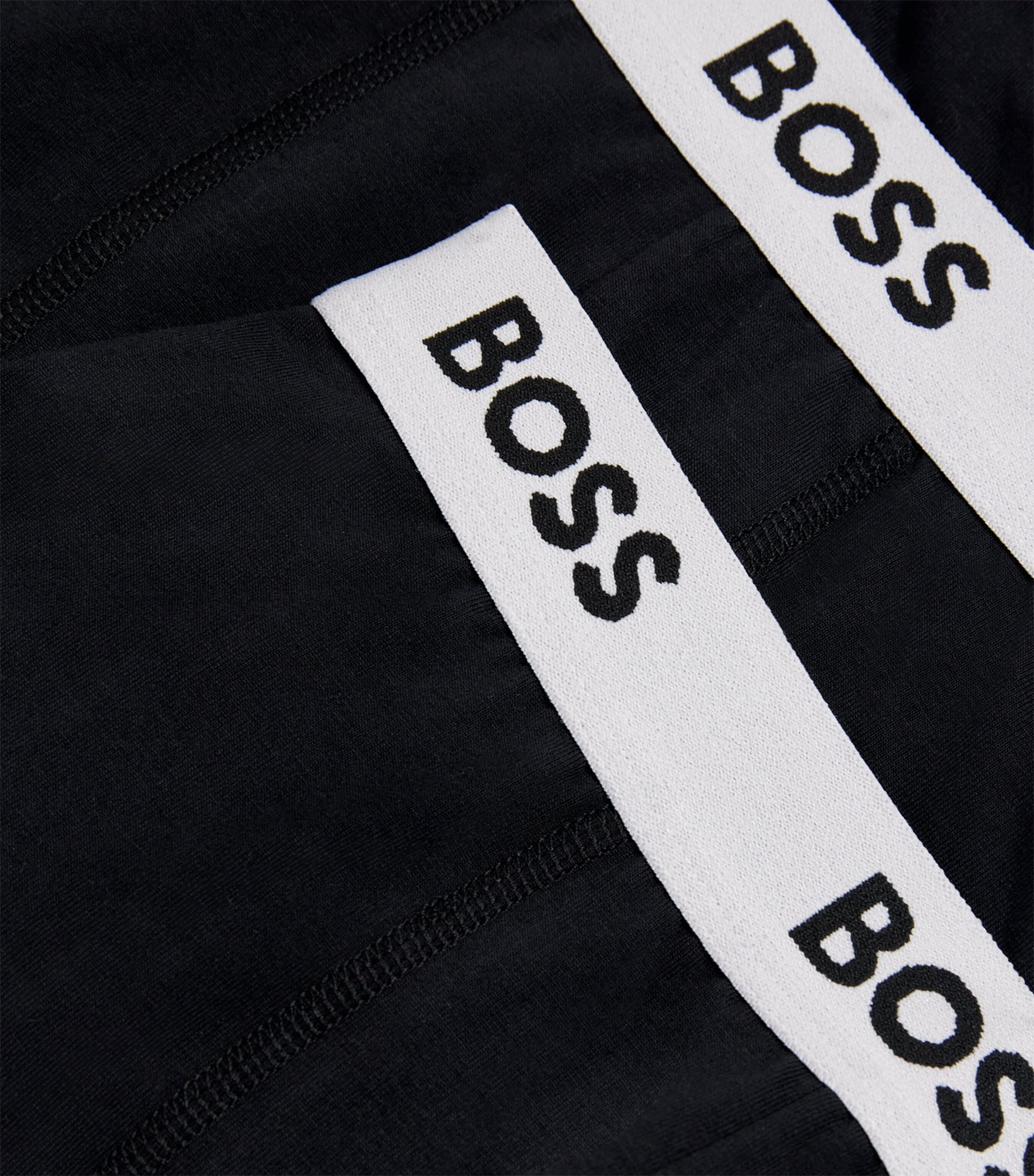 BOSS Kidswear Pack of 3 Boxer Briefs (4-16 Years) Black Image 3