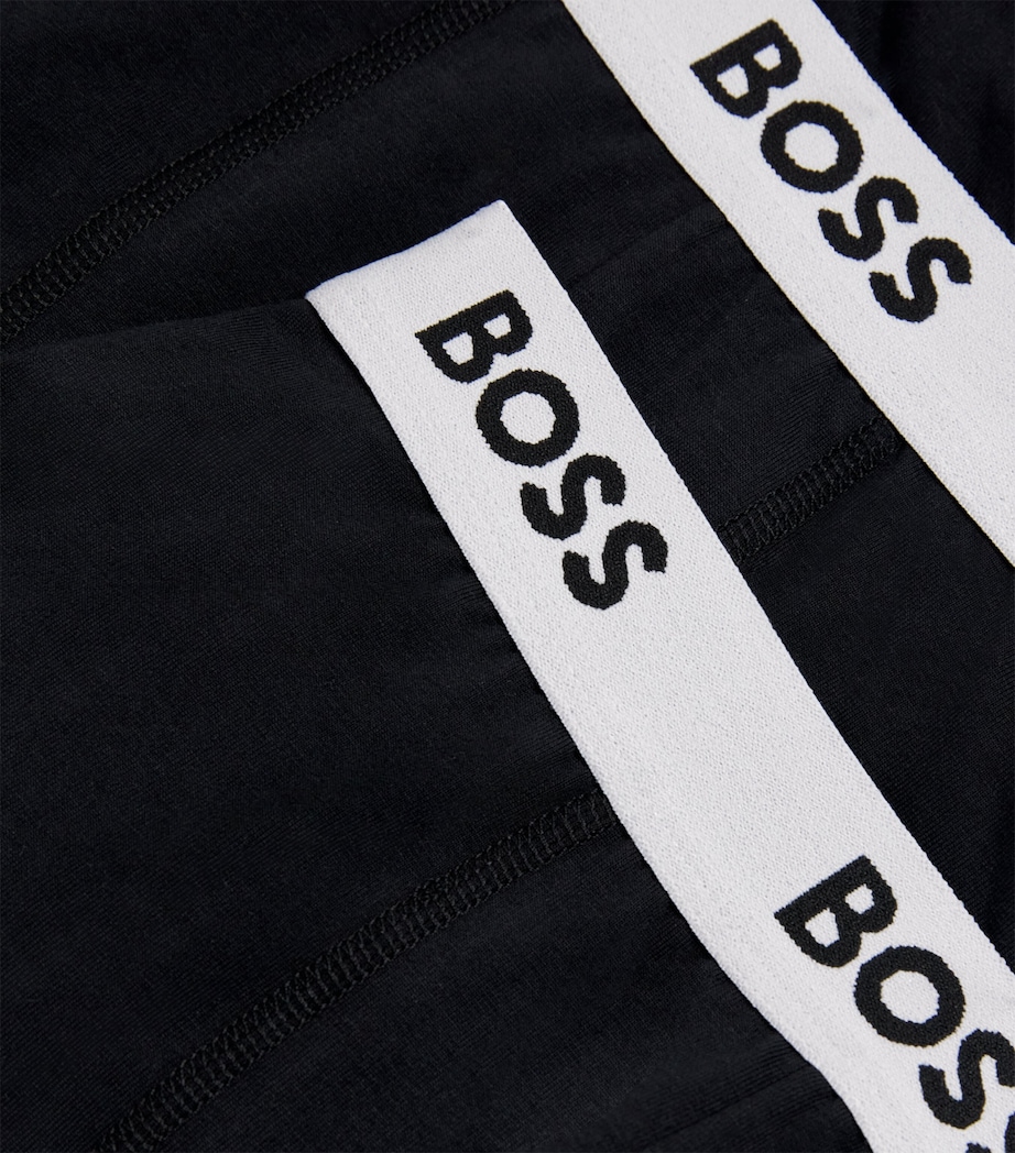 BOSS Kidswear Pack of 3 Boxer Briefs (4-16 Years) Black Image 3