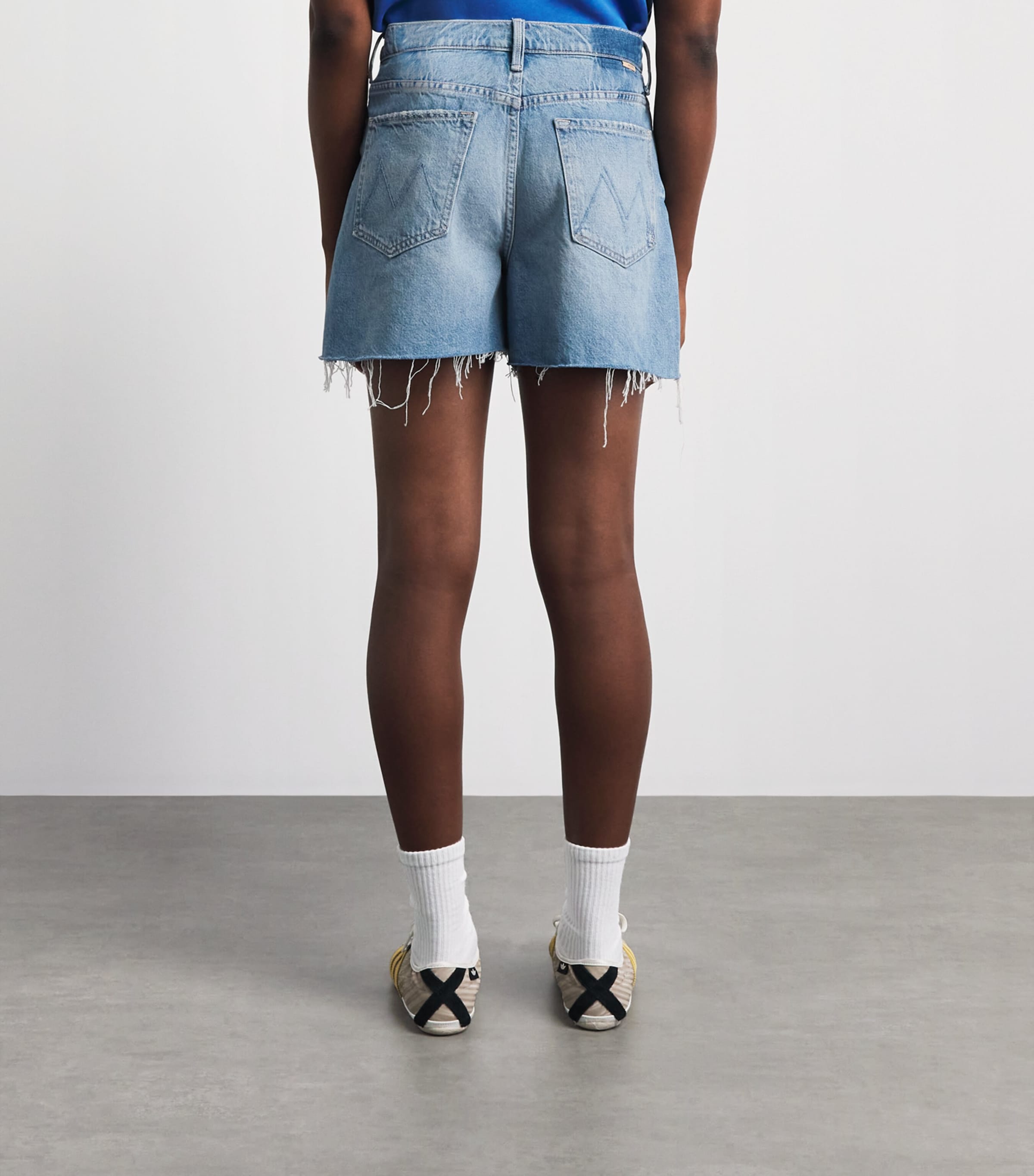 MOTHER Womens Extra Mile Shorts Head Rush Image 5