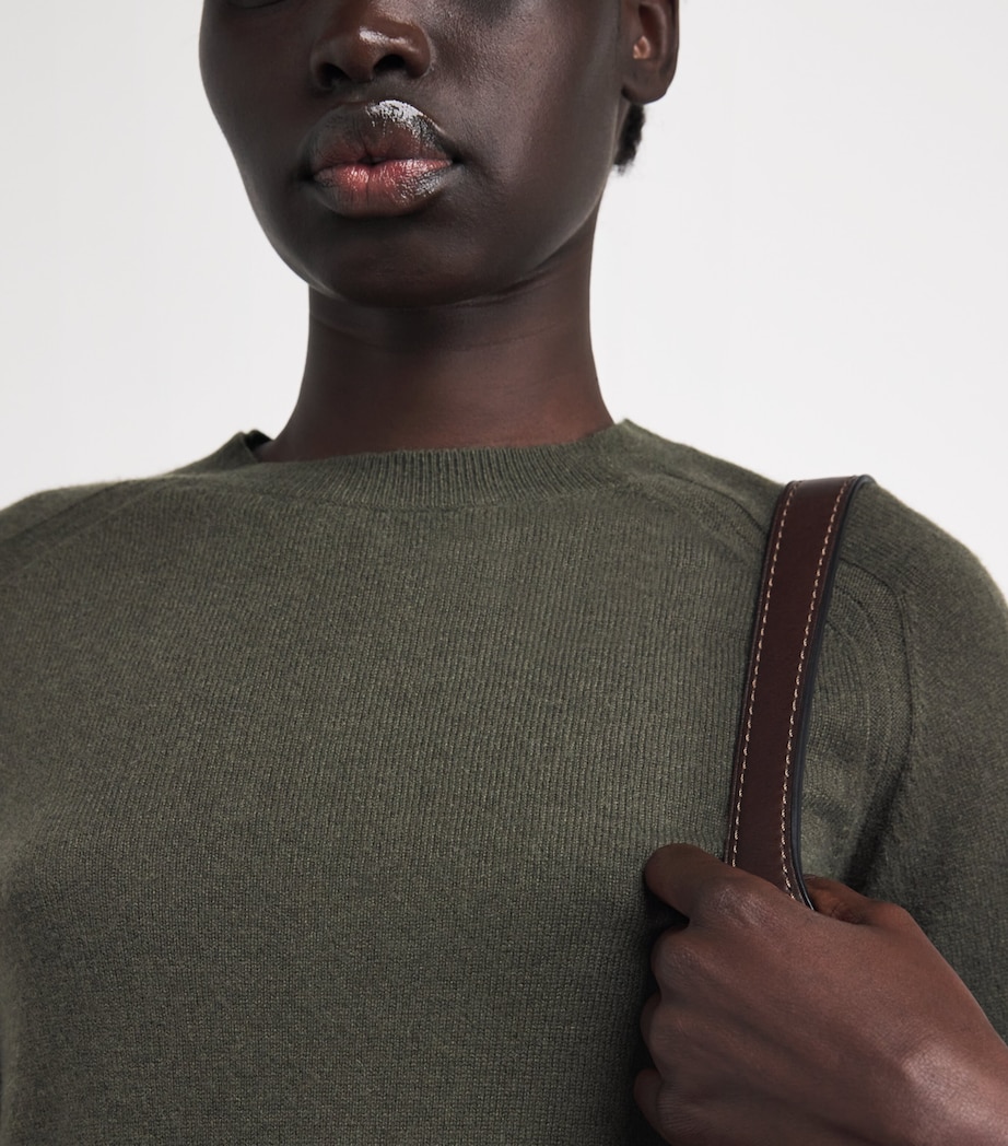 Cashmere Melby Sweater PALM LEAF Image 6