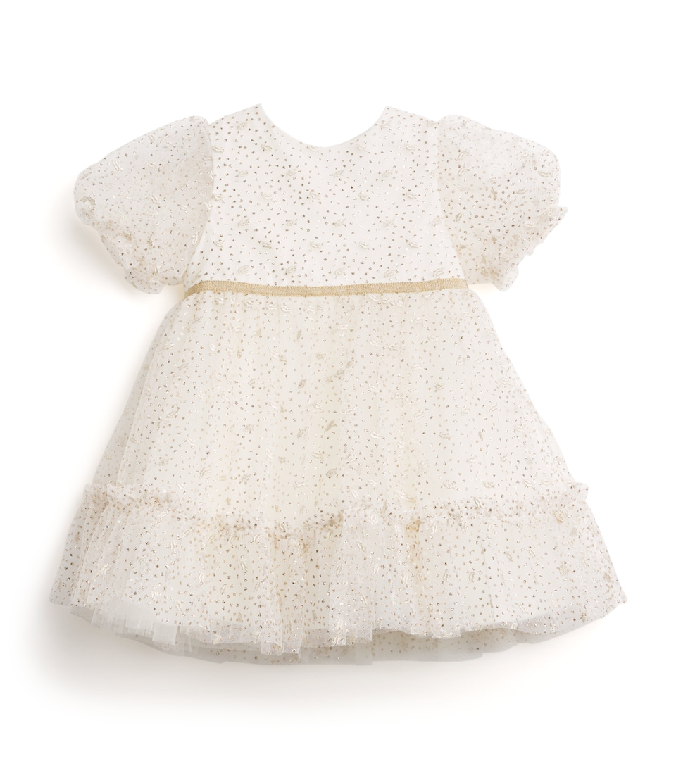 Tulle Embellished Dress (3 Months-4 Years)
