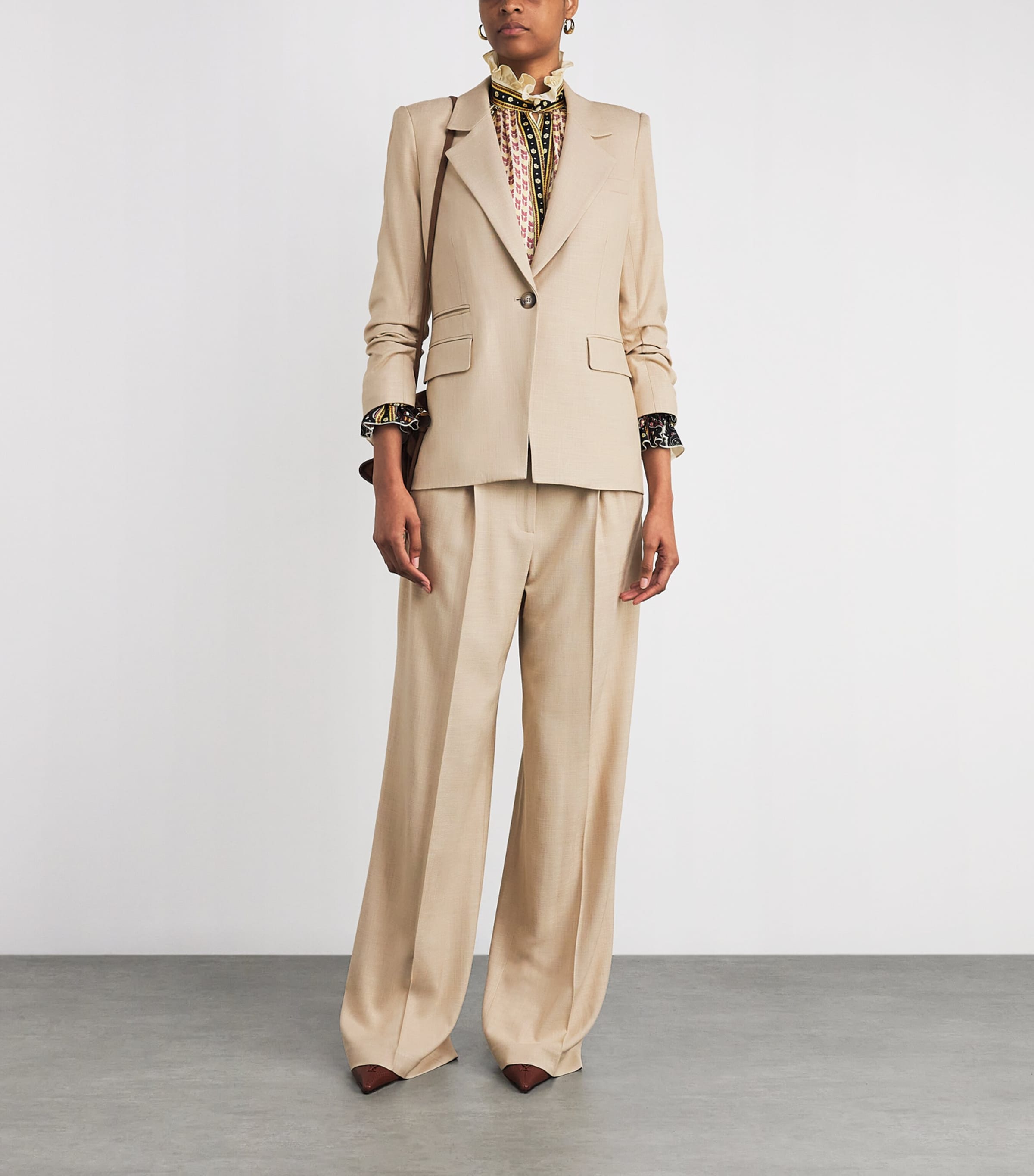 Battista Dickey Blazer N0025 STONE KHAKI Image 2