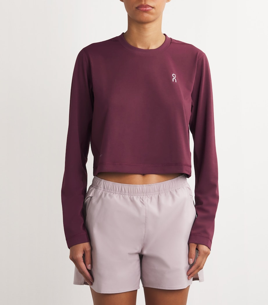 Active Long-T Top MULBERRY Image 3