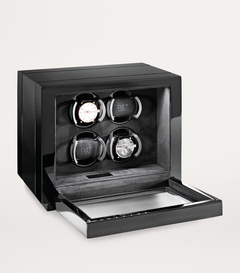 Carbon Vantage 4 Watch Winder BLACK Image 2
