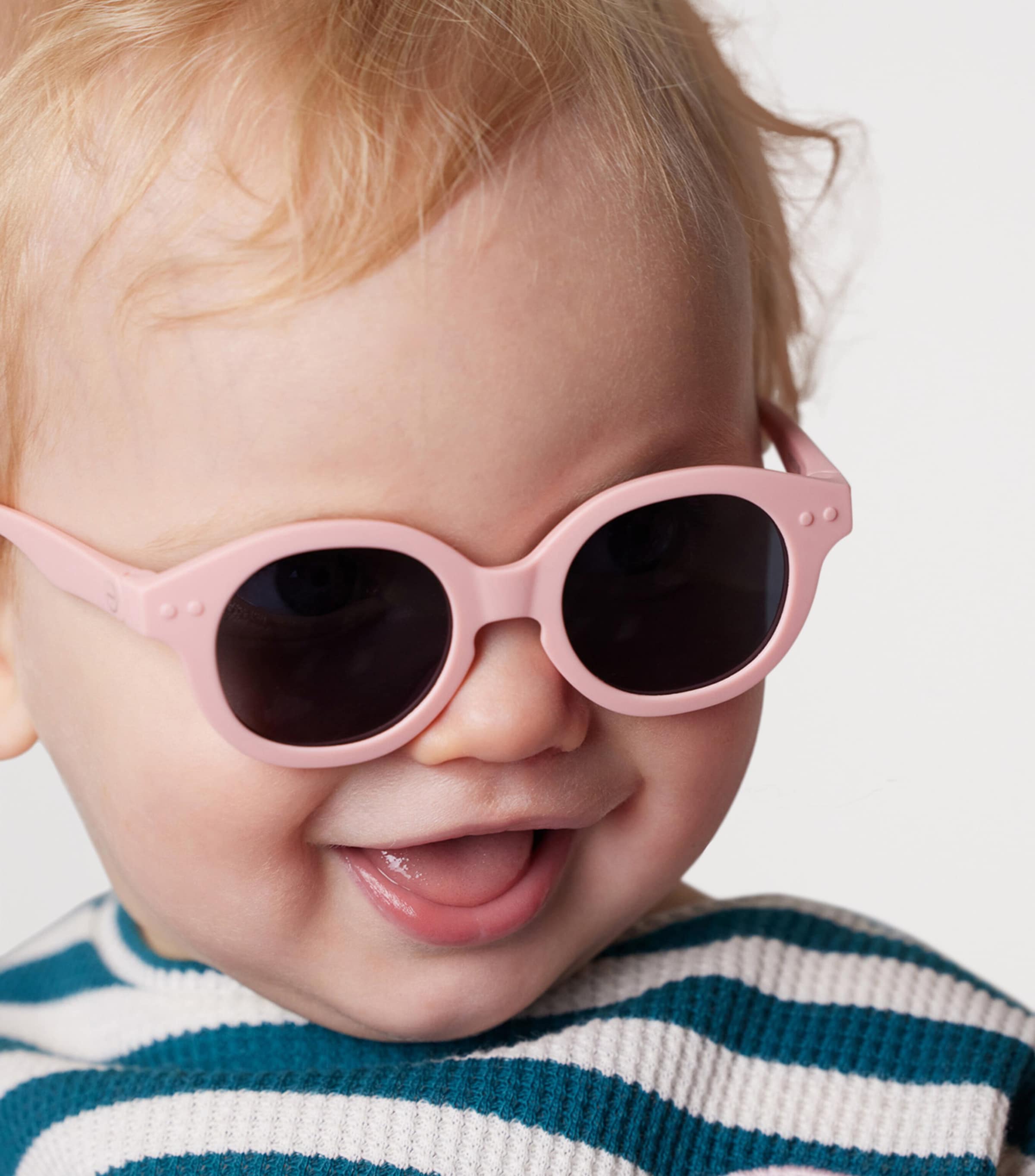Baby Round Sunglasses (0-9 Months) PASTEL PINK Image 4