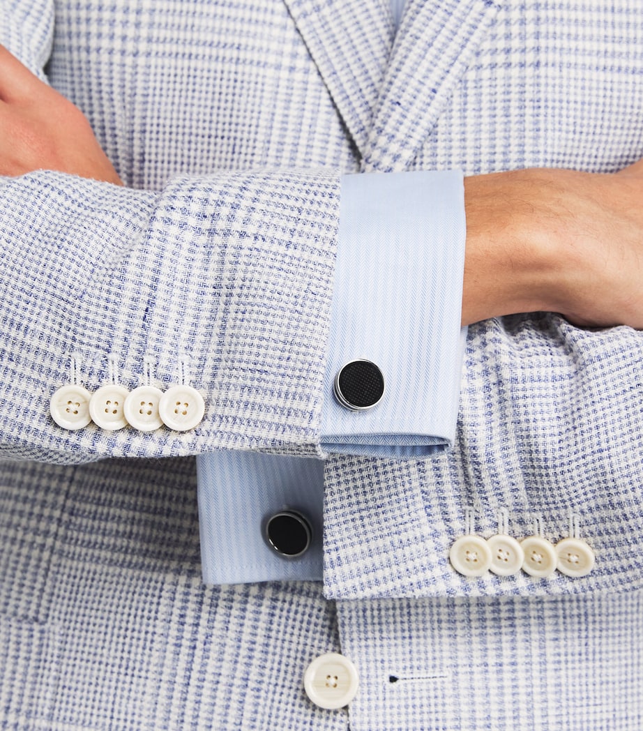 Tablet Ice Cufflinks BLACK Image 8