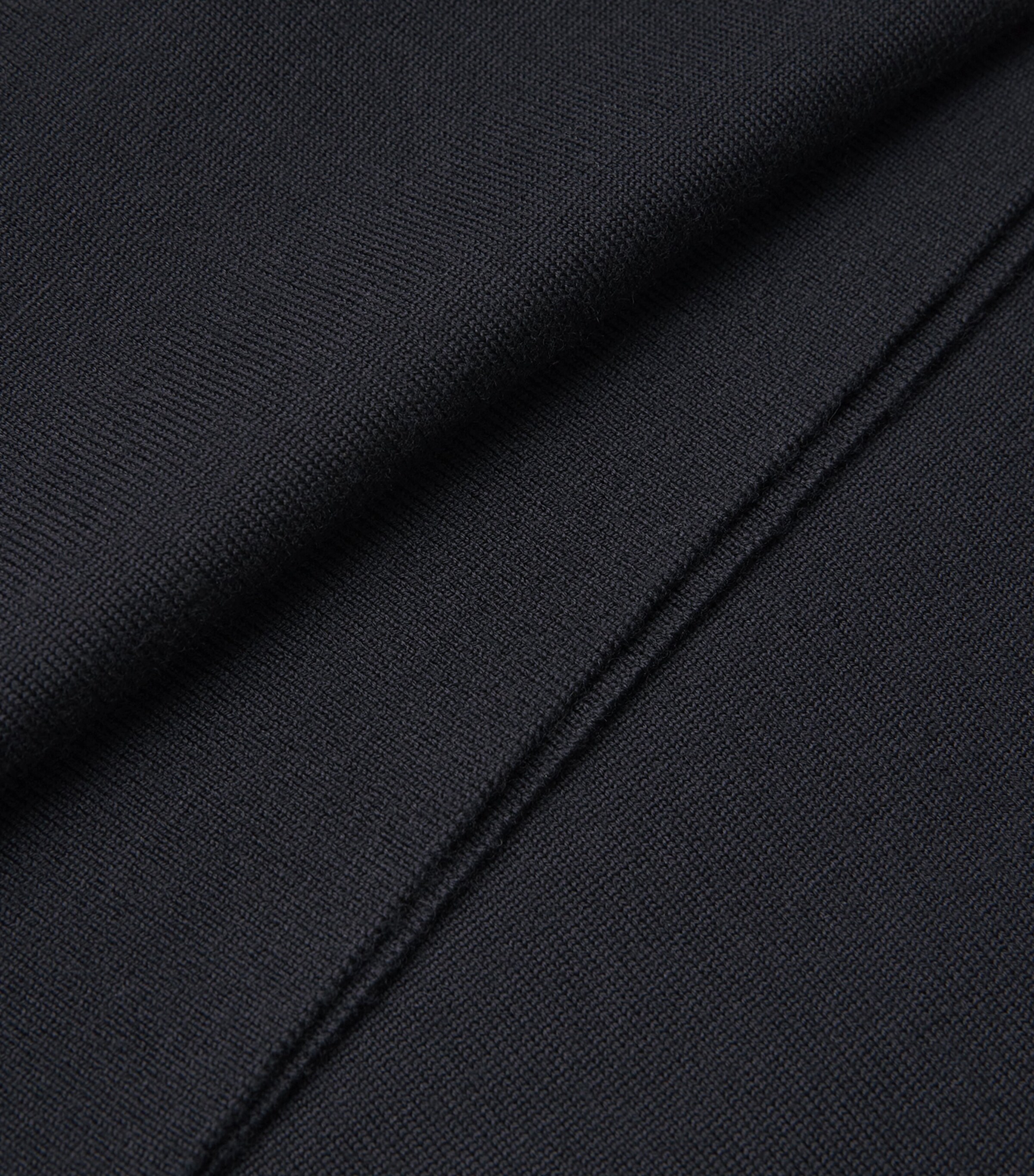 Wool High-Neck Sweater MIDNIGHT BLUE Image 5