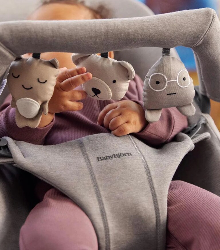 BabyBjörn Soft Friends Bouncer and Rocker Toy | Harrods UK