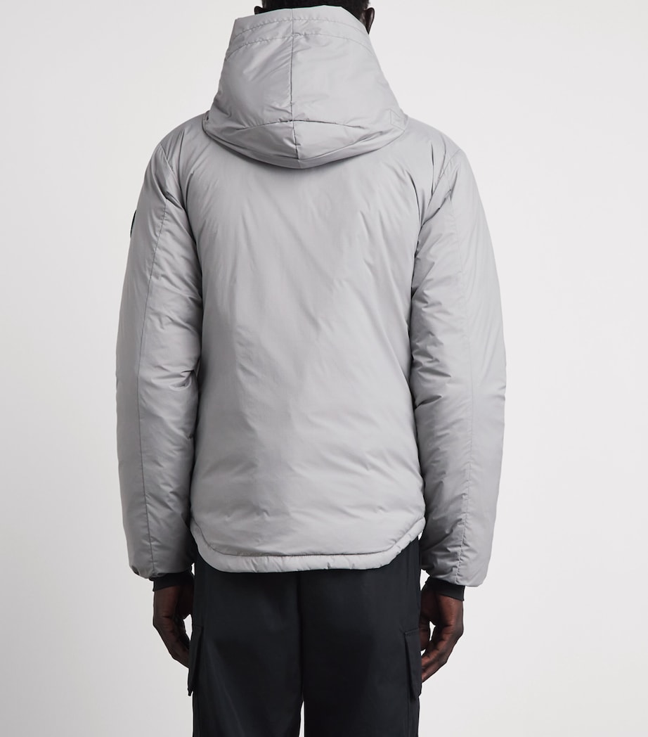 Canada Goose Mens Lodge Hooded Jacket Stratus Grey Image 5