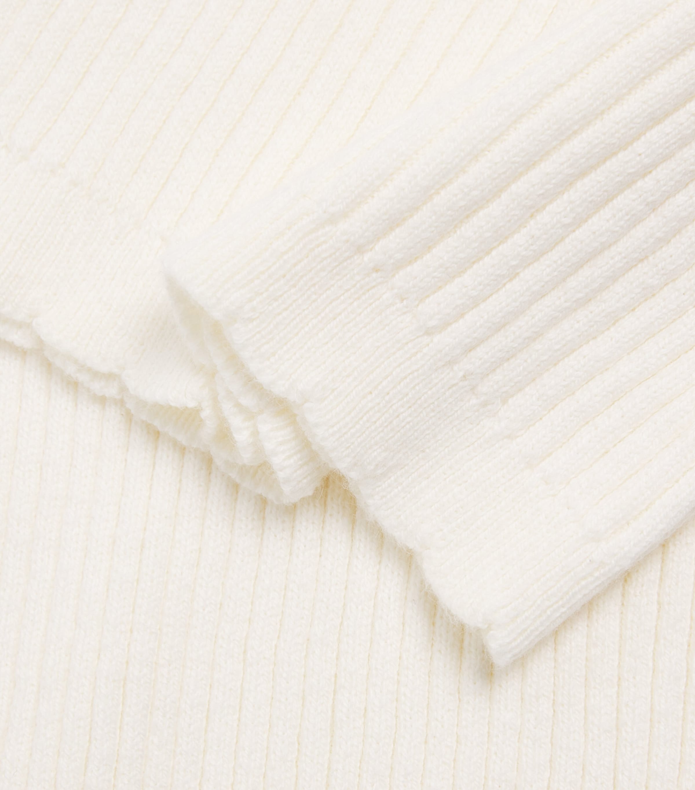 Louise Misha Cotton Knitted Salia Trousers (4-12 Years) Cream Image 3