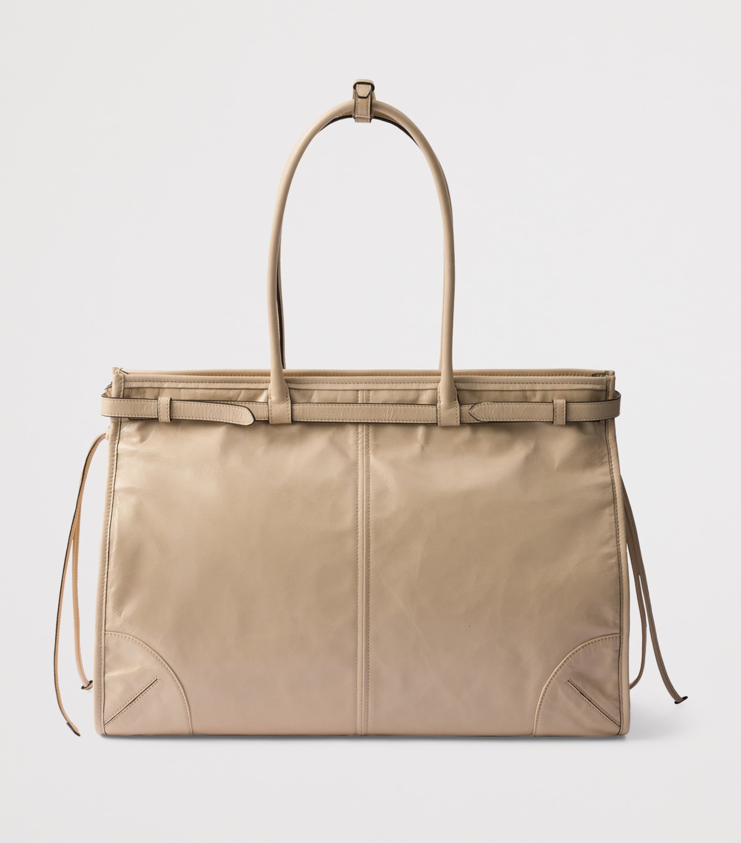 Extra Large Leather Bonnie Shoulder Bag F03MV Image 4