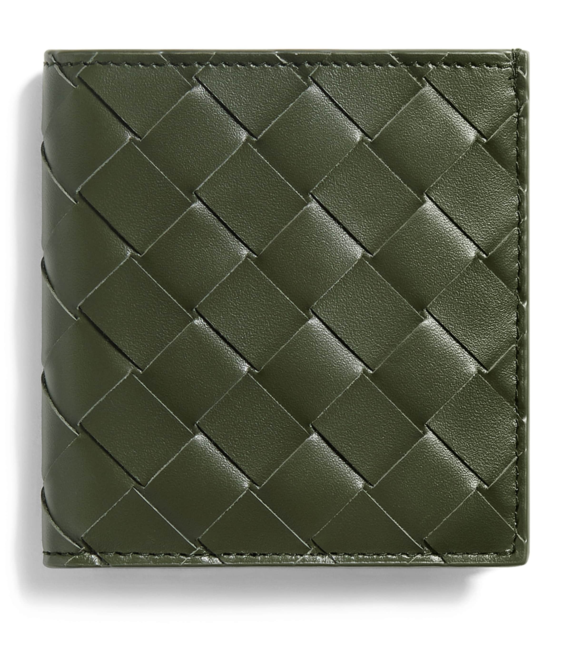Bottega Veneta Slim Leather Intrecciato Bifold Wallet Image 1