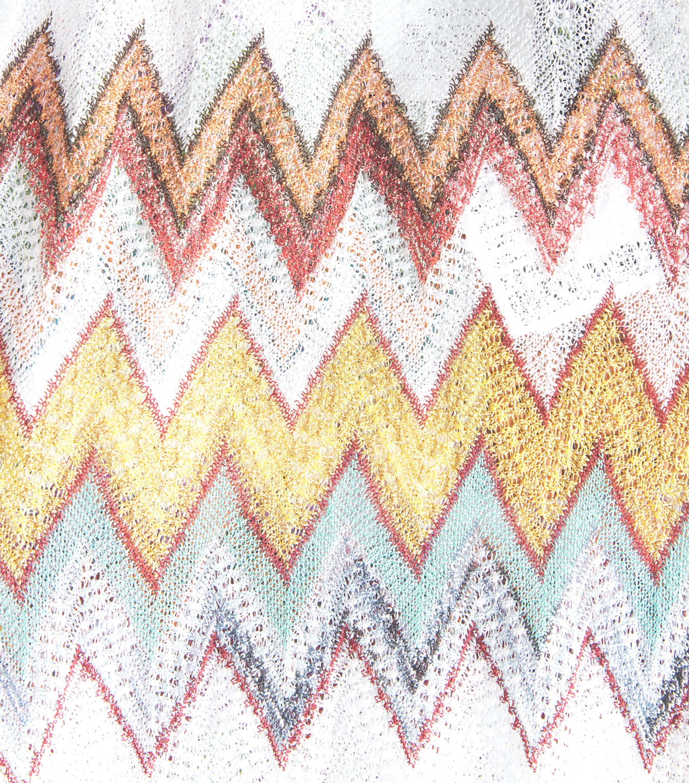 Missoni Womens Zigzag Wide-Leg Trousers Image 6