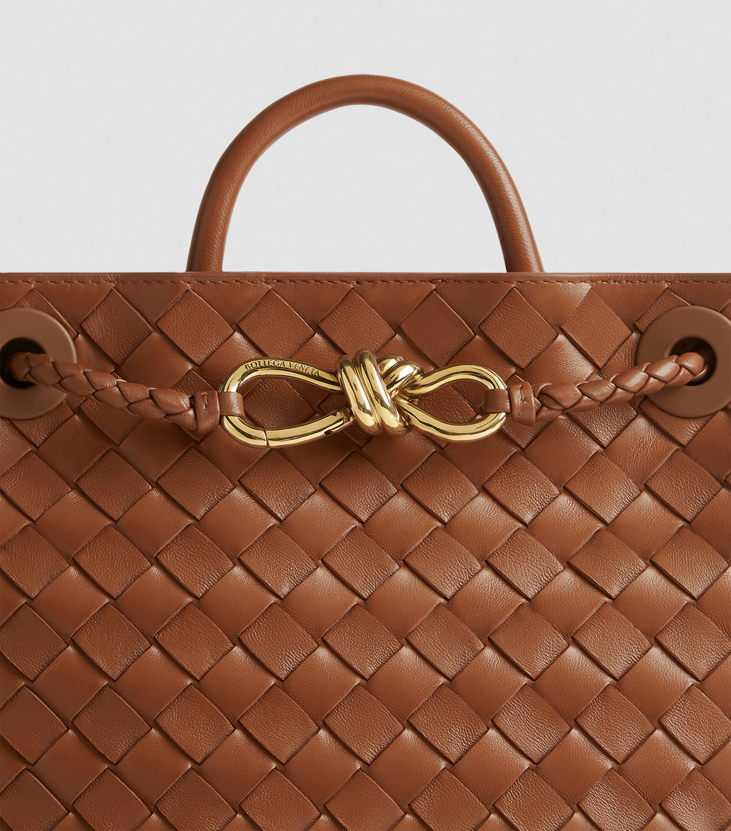 Small Leather Andiamo Shoulder Bag 2598 Image 8