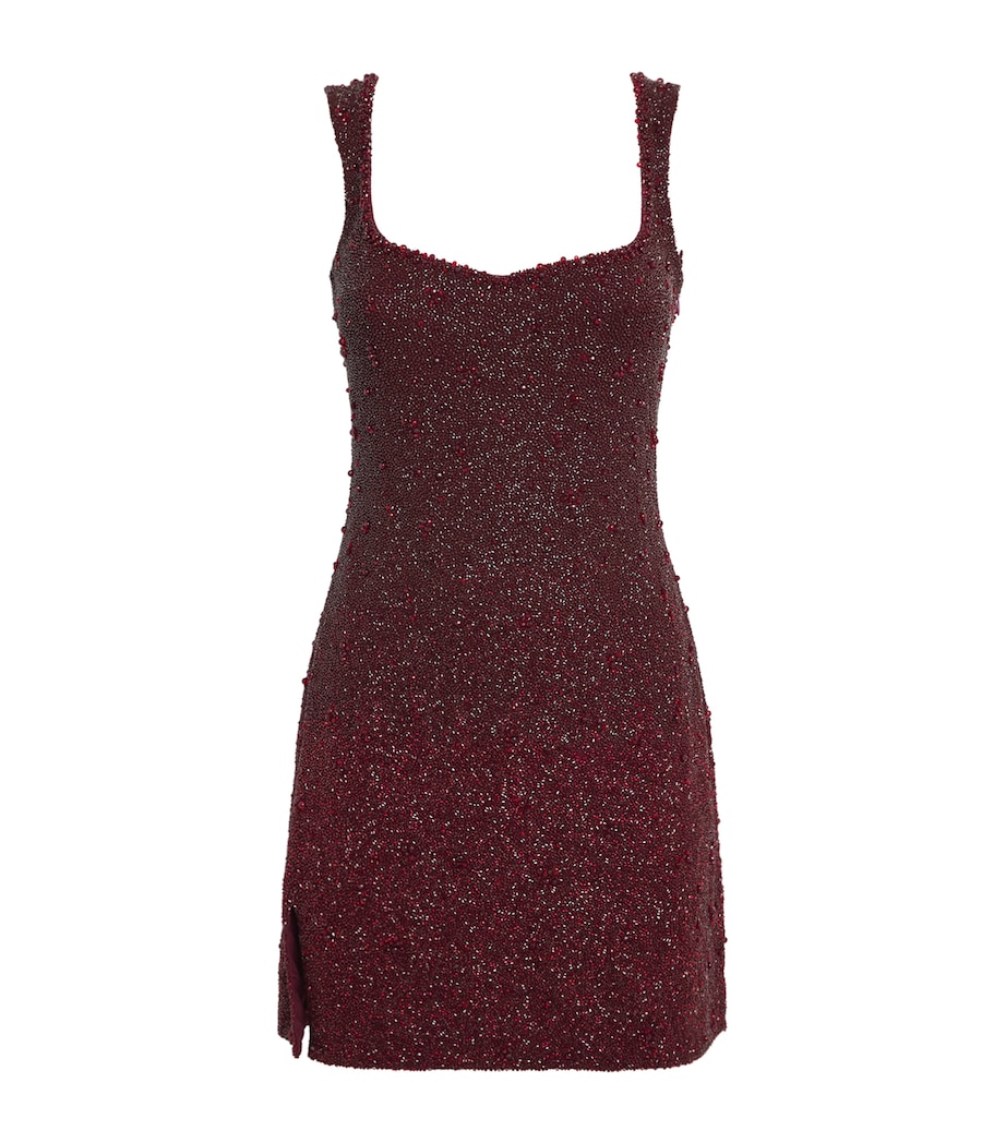 Crystal Mini Dress RUBY Image 1