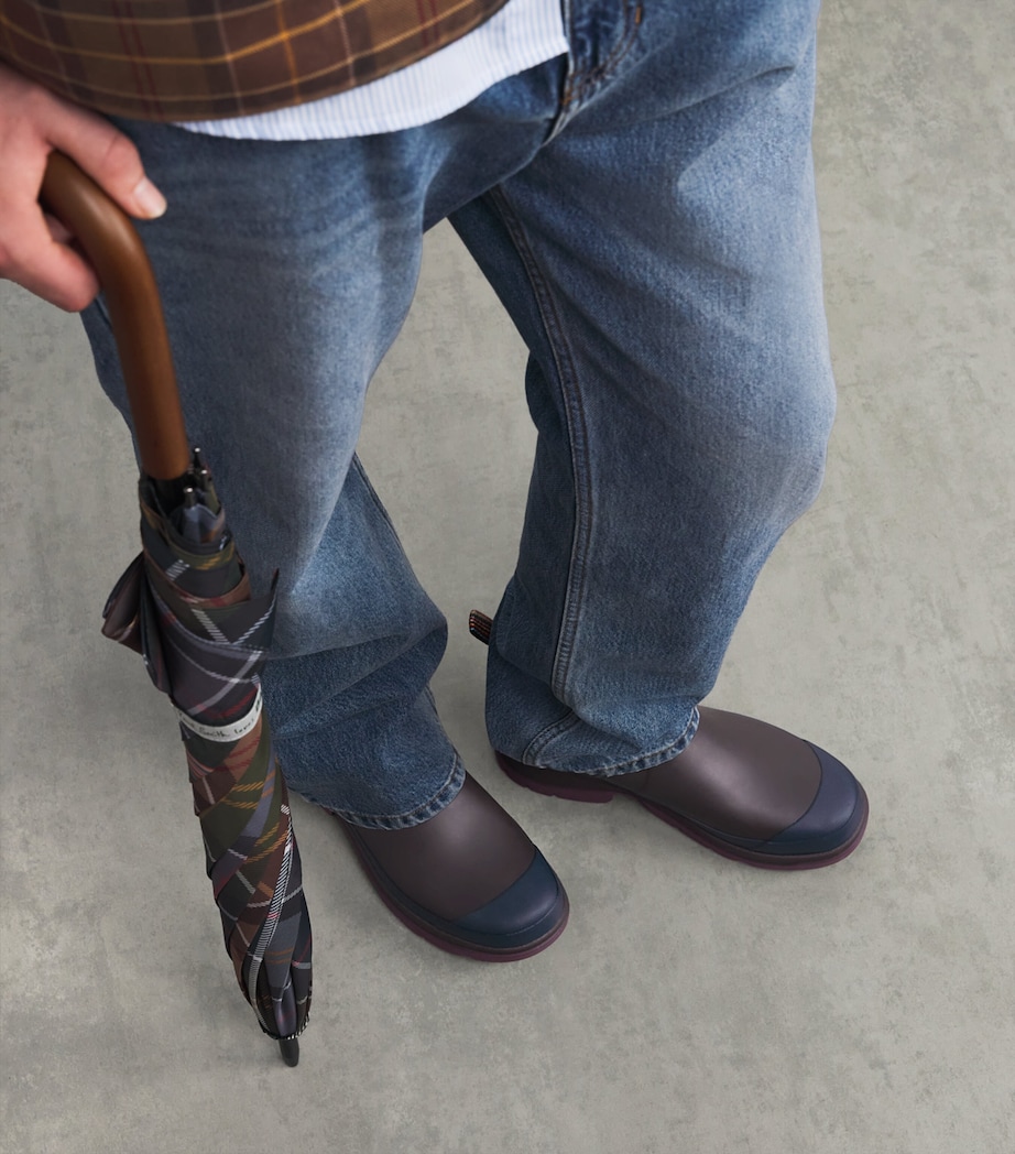 x Paul Smith Chelsea Wellington Ankle Boots RUSTIC Image 6