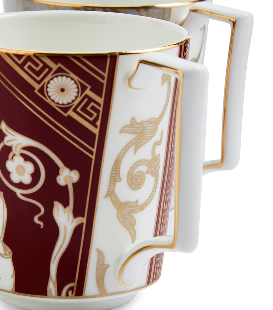 Set of 2 Valentine's Renaissance Mugs (300ml) MULTI Image 4