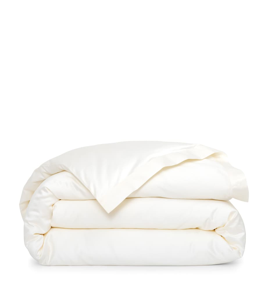 Yves Delorme Couture Egyptian Cotton Prodige Super King Duvet Cover (260cm x 220cm) Creme Image 2