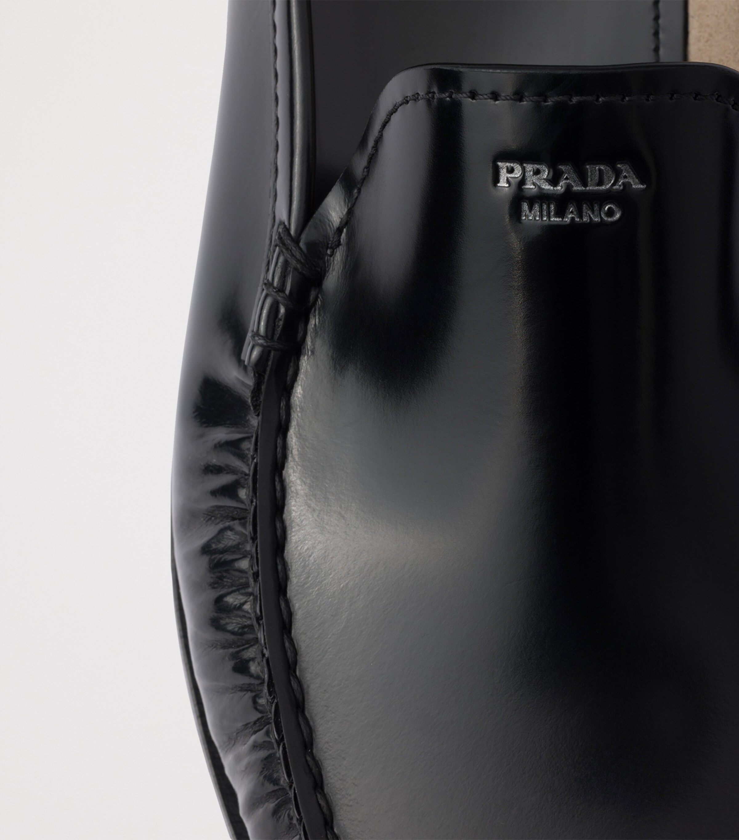 Patent Leather Logo Loafers F0002 Image 7