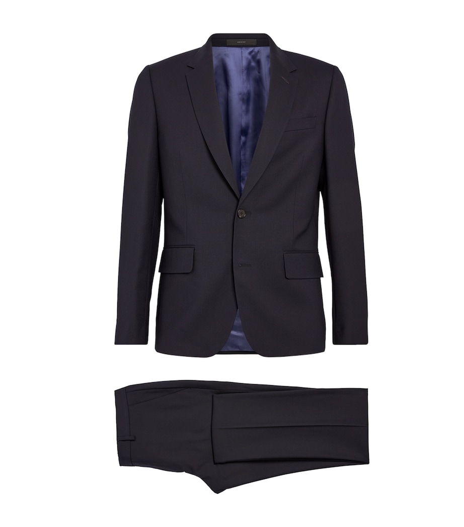 Wool 2-Piece Suit DARK NAVY 49 Image 1