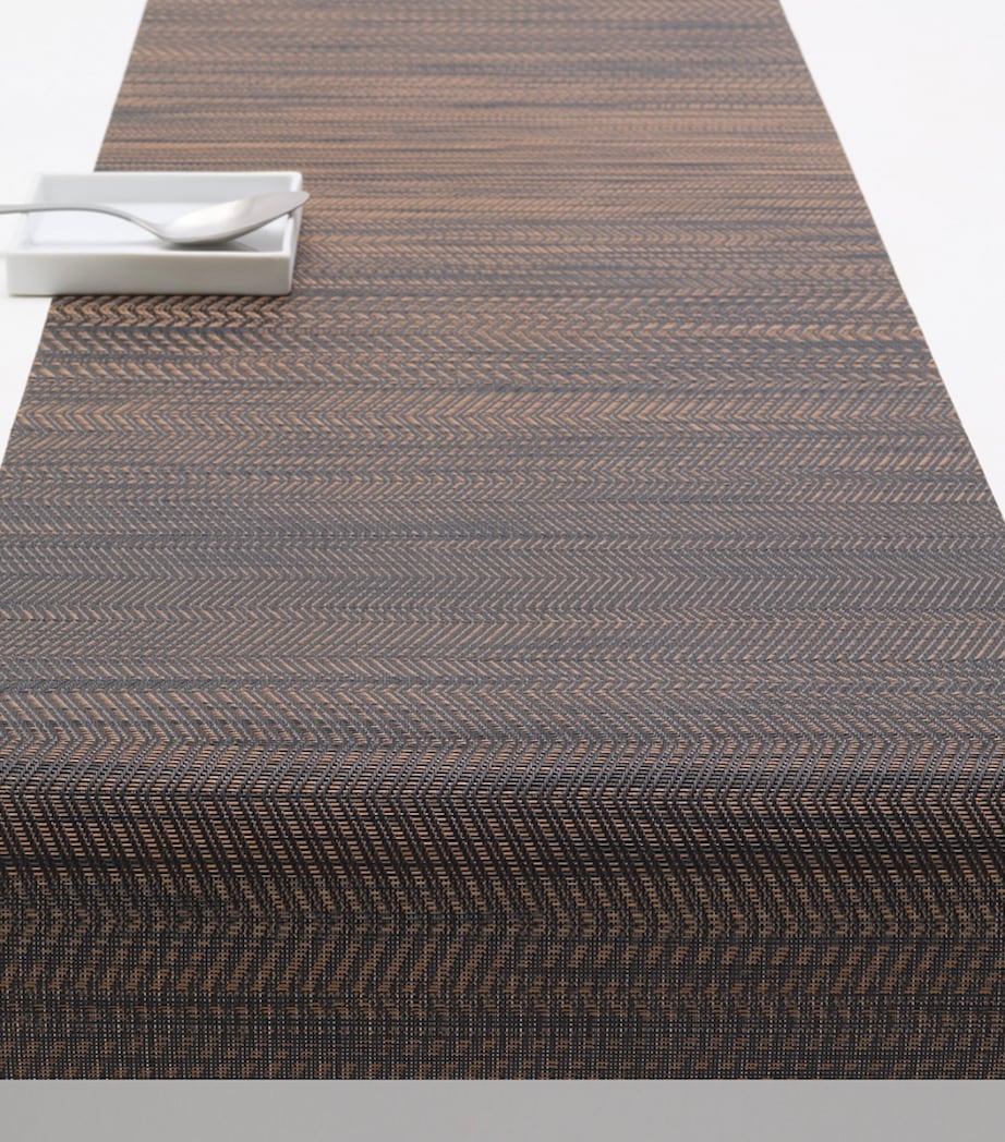 TerraStrand Wave Table Runner (36cm x 183cm) TIGER'S EYE Image 2