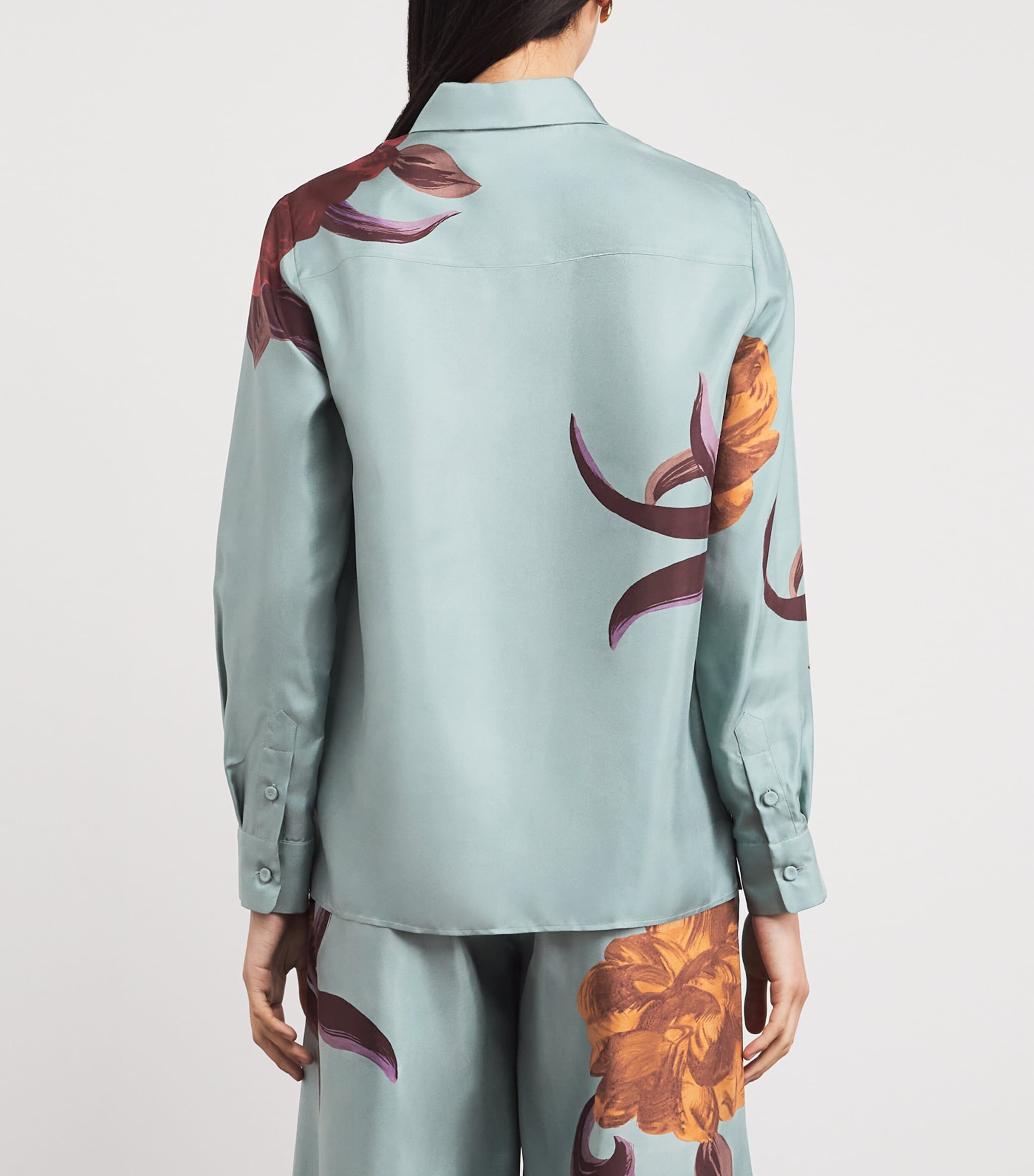 Silk Peony Placée Shirt BU01PEONY PLACEE Image 4