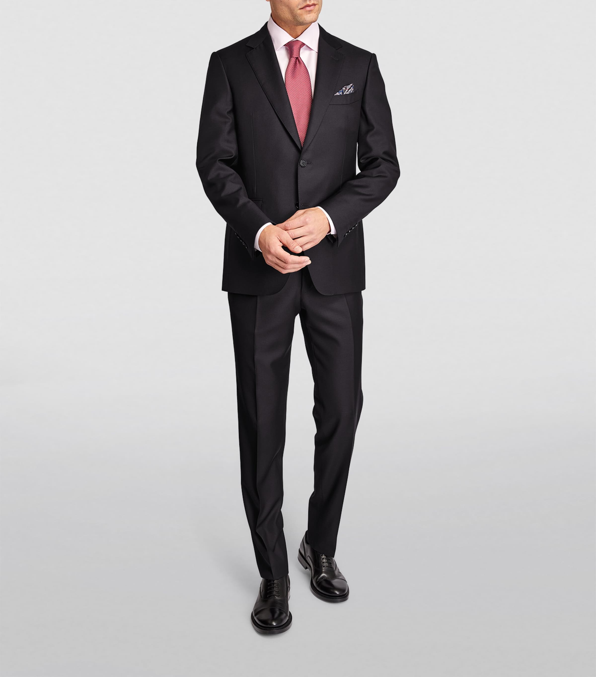 Wool 2-Piece Suit 31 NAVY Image 2