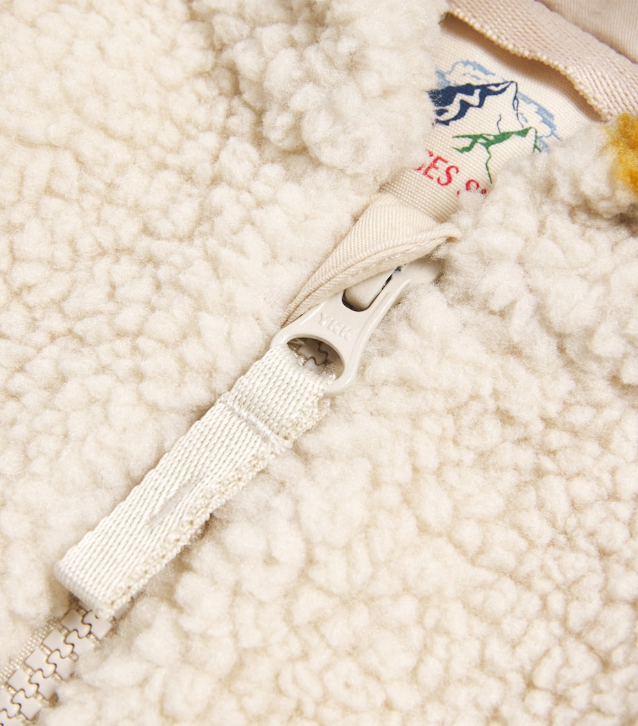 Fleece Teddy Playsuit (3-18 Months) P00061GRAND CITRON Image 3