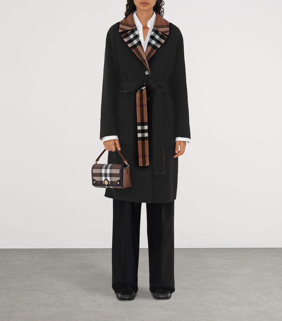 Check Top-Handle Bag DARK BIRCH BROWN Image 2