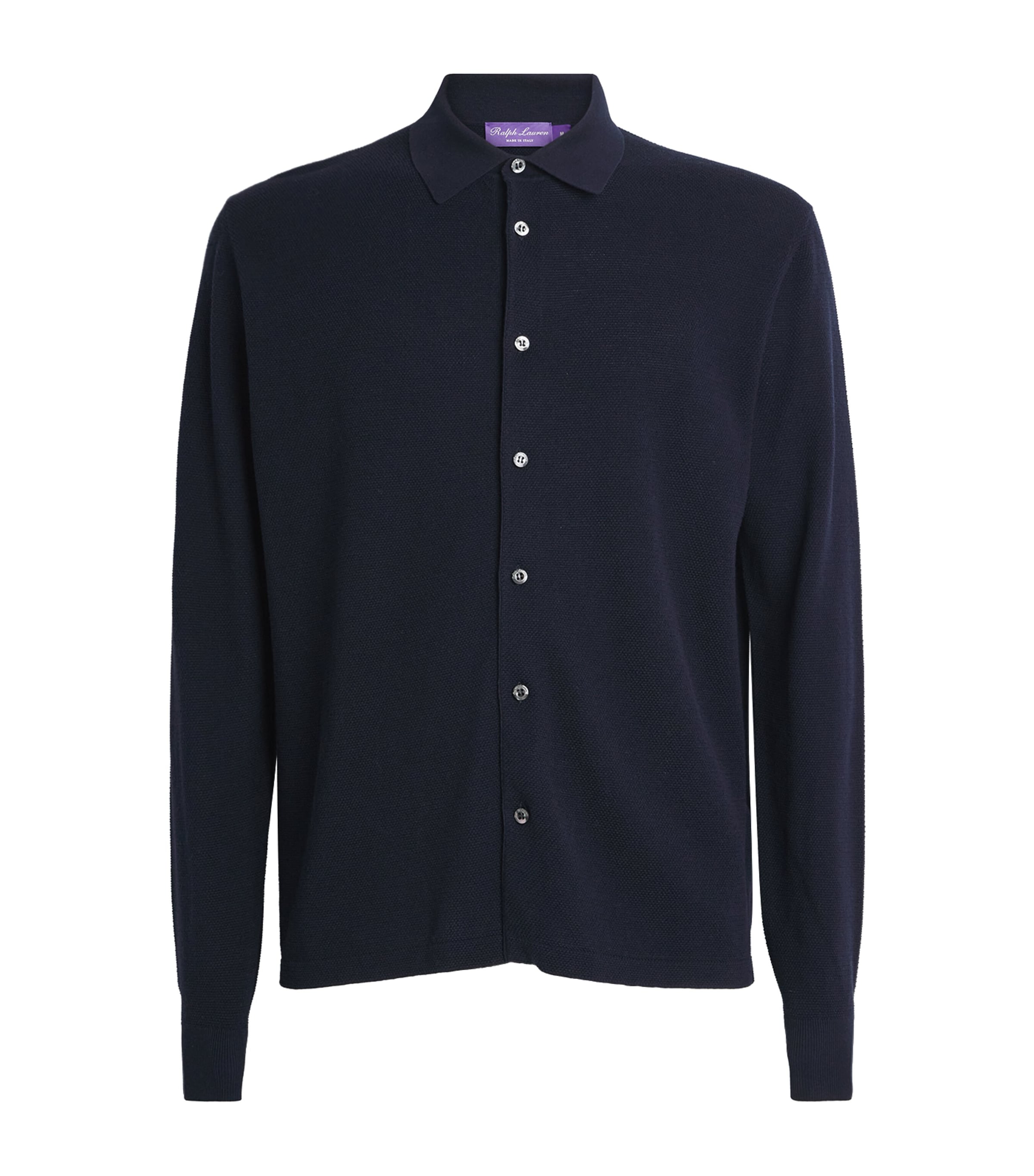 Silk-Blend Cardigan NAVY Image 1