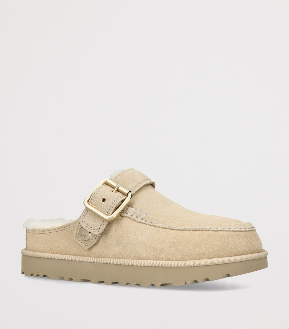 UGG Suede Goldenstar Evelina Clogs Beige Image 2