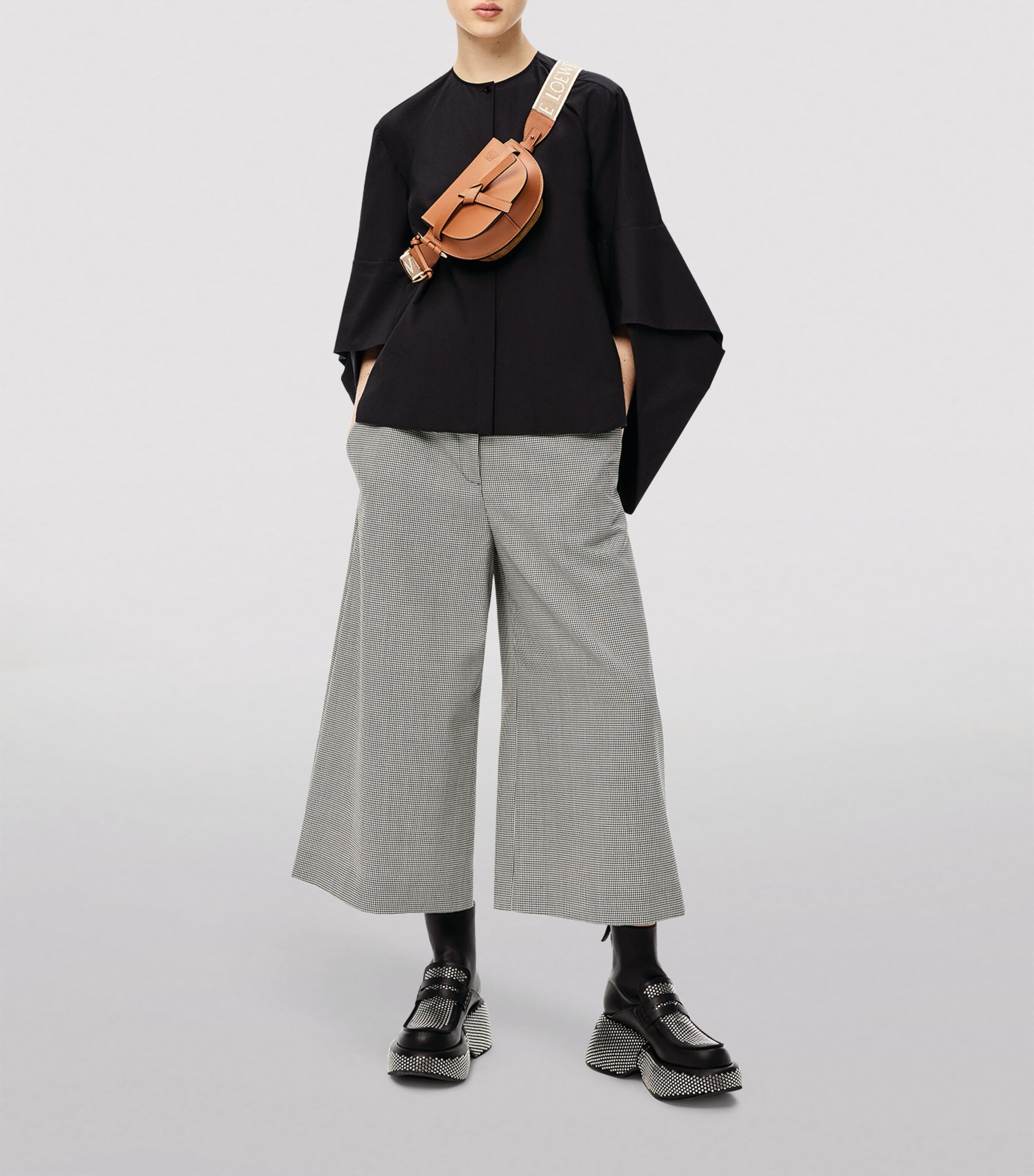 LOEWE Mini Gate Dual Bag Tan Image 2