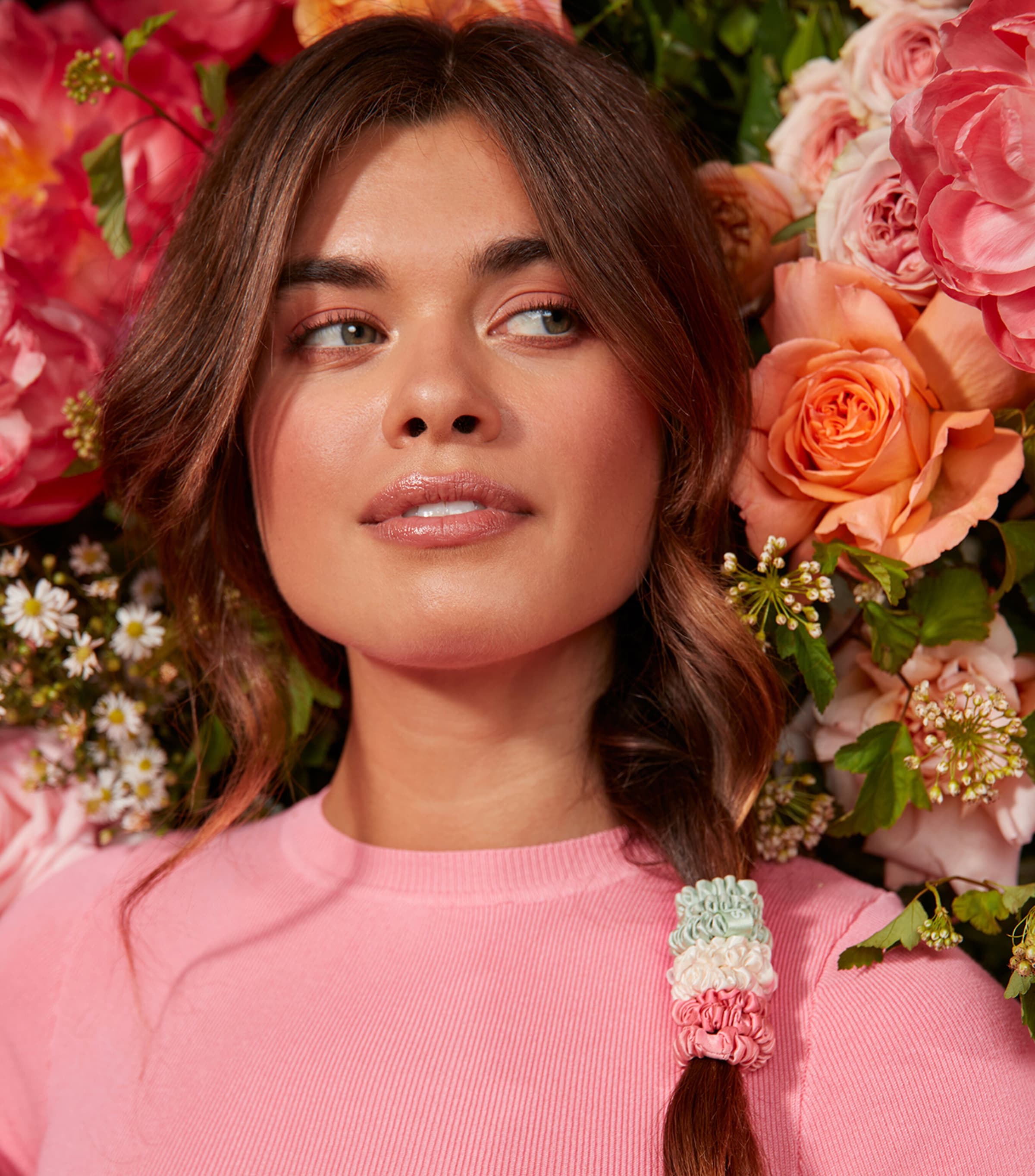 Pure Silk Skinny Scrunchies (Set of 6) BELLEROSE Image 5