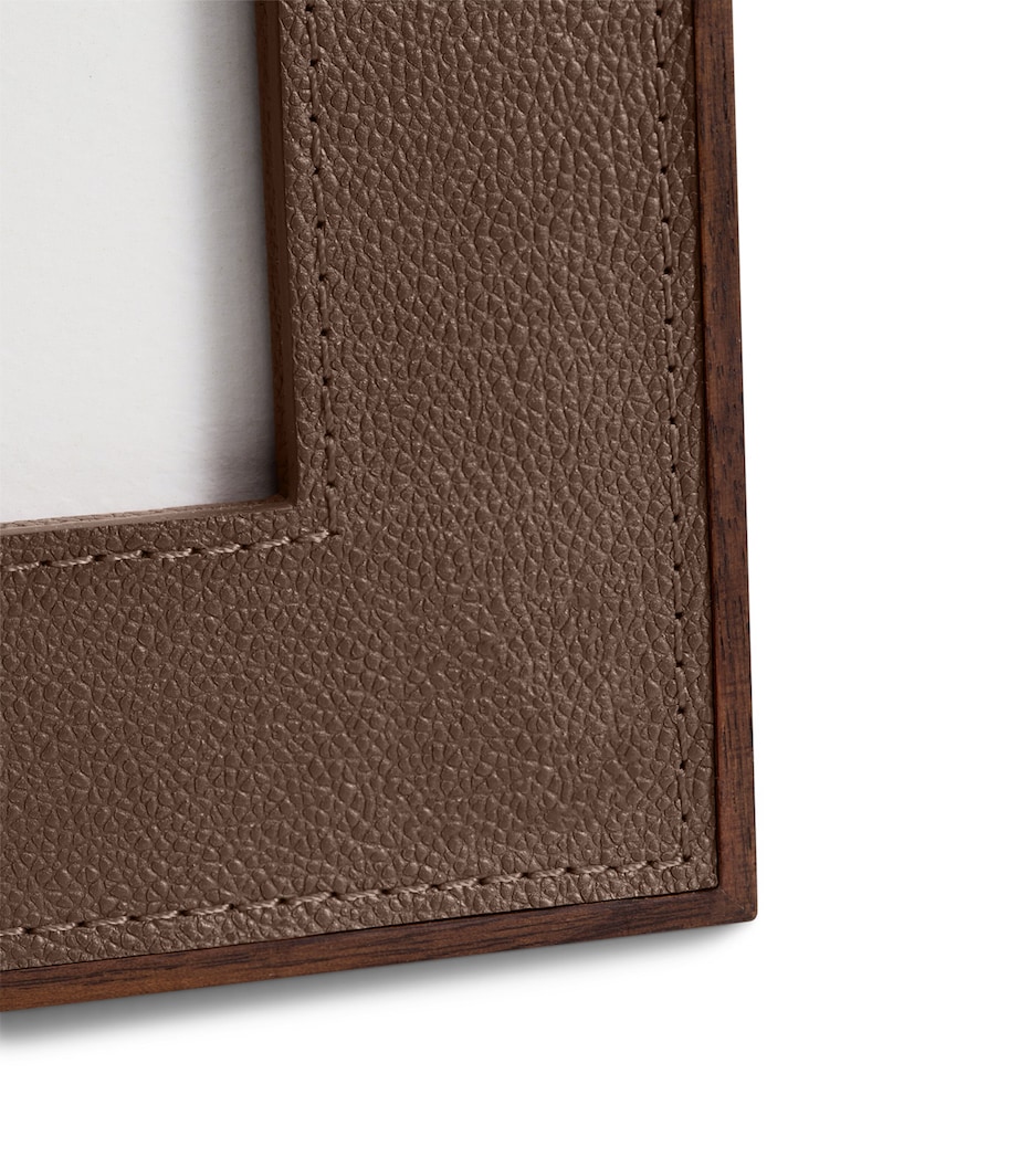 Leather Heritage Frame (5" x 7") BROWN Image 5