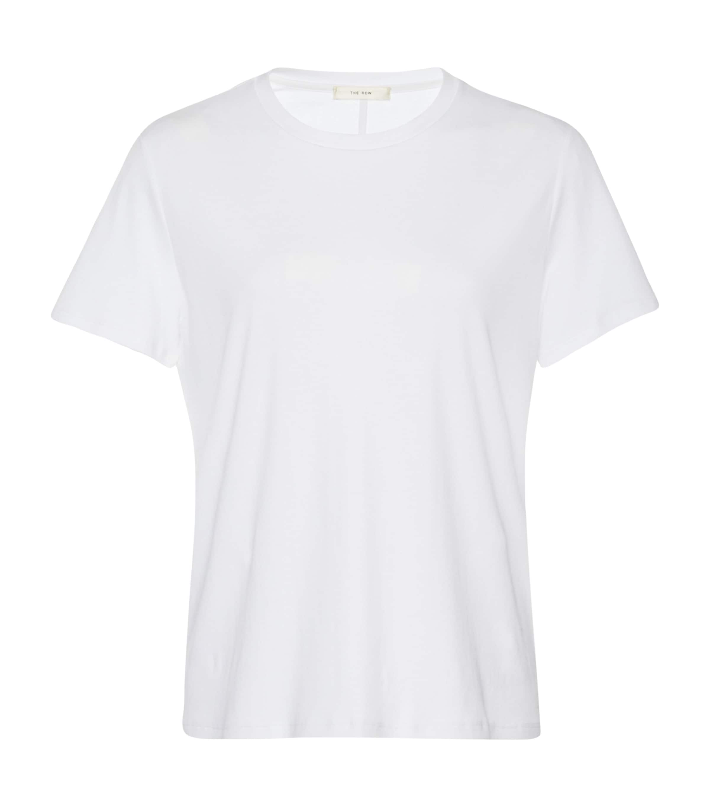 The Row Wesler Cotton T-shirt In White