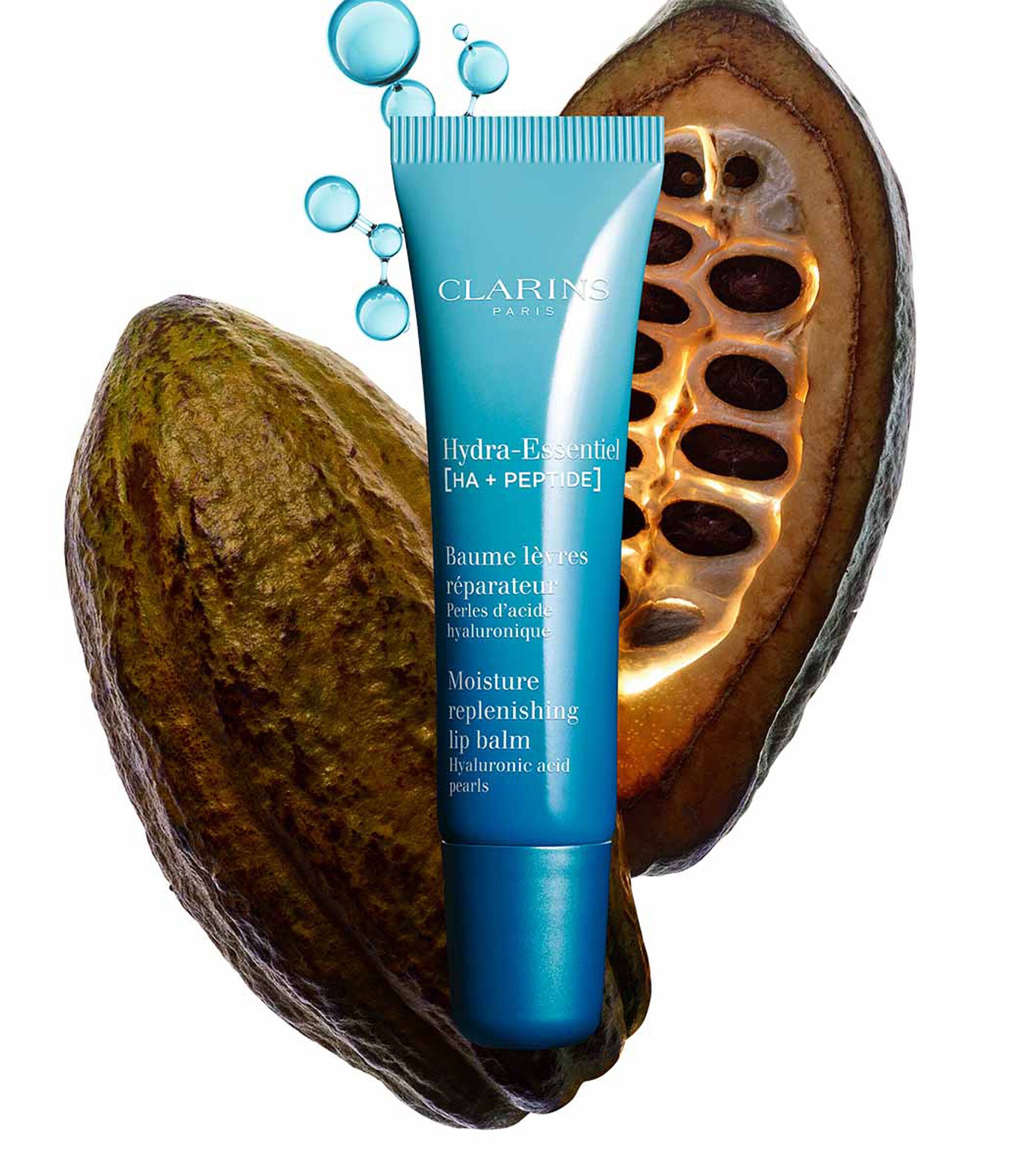 Clarins Hydra-Essentiel [HA+ PEPTIDE] Moisture Replenishing Lip Balm Image 2