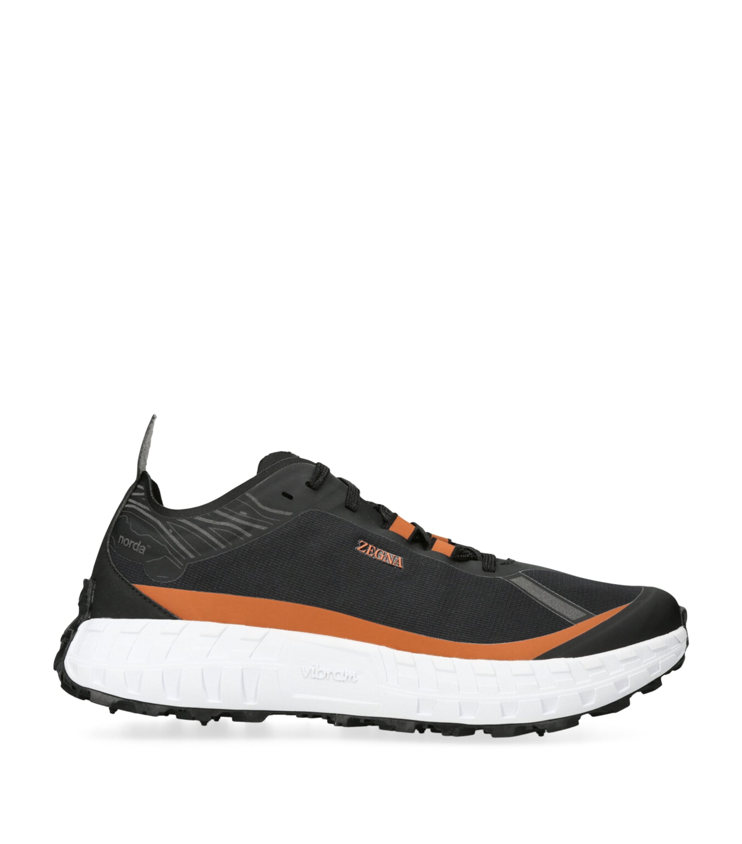 Zegna Black Norda Edition Sneakers In Black