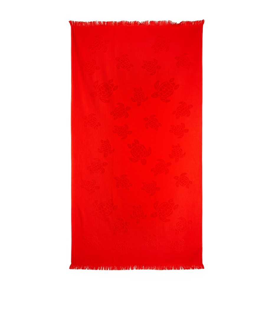 Vilebrequin Santah Towel Coquelicot Image 2
