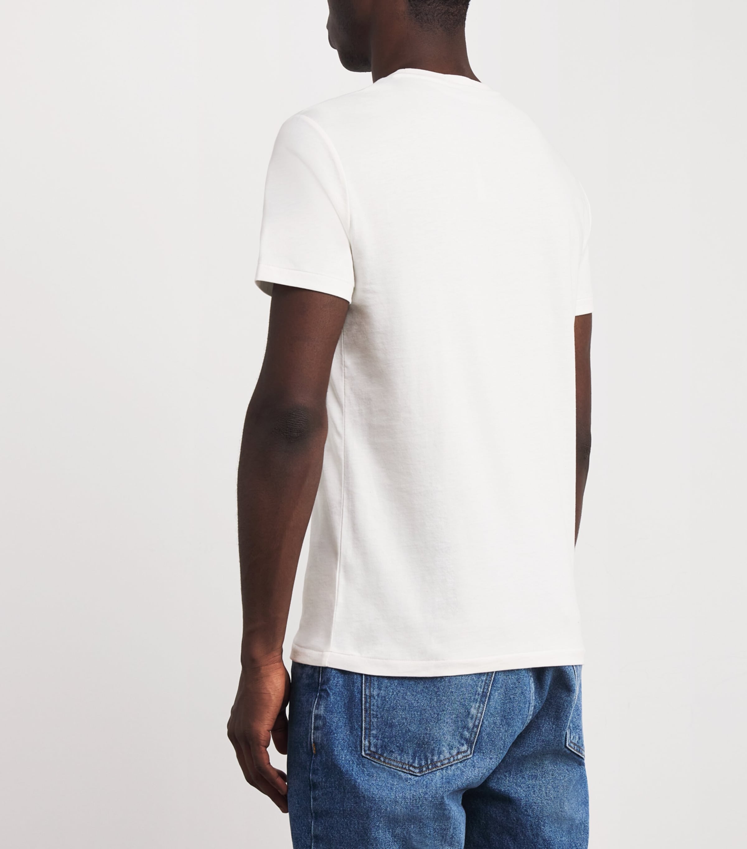 Cotton Polo Bear T-Shirt WHITE Image 4