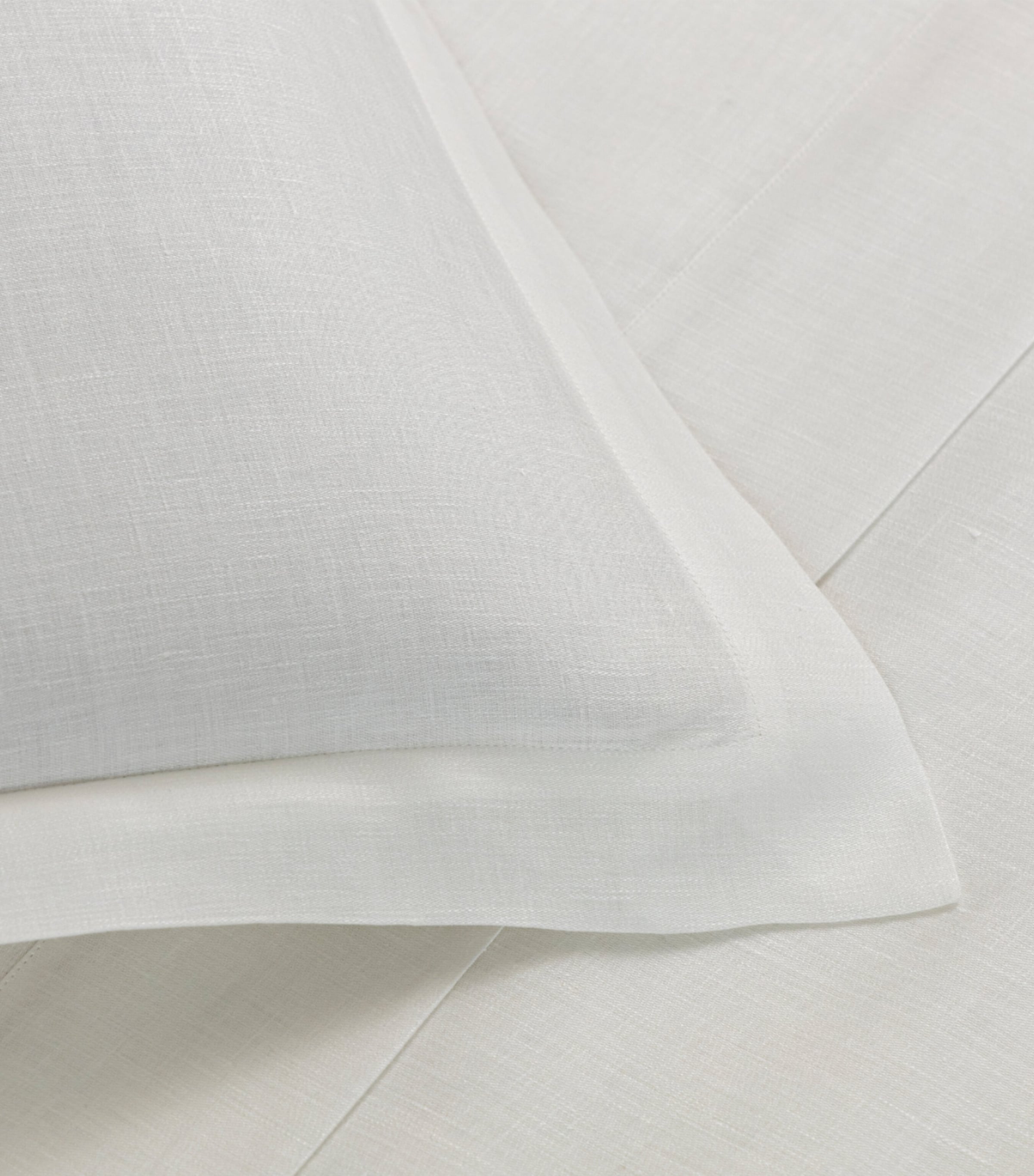 Frette Divine Super King Flat Sheet Set (270cm x 320cm) White Image 4